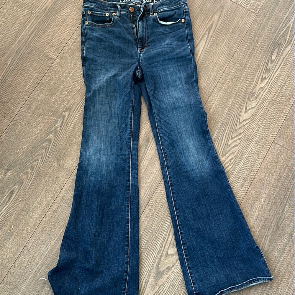 American eagle flared jeans
